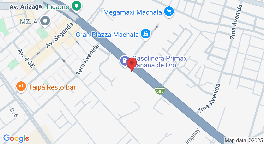 Avenida km1 via a pasaje, 25 de Junio, Machala, Ecuador