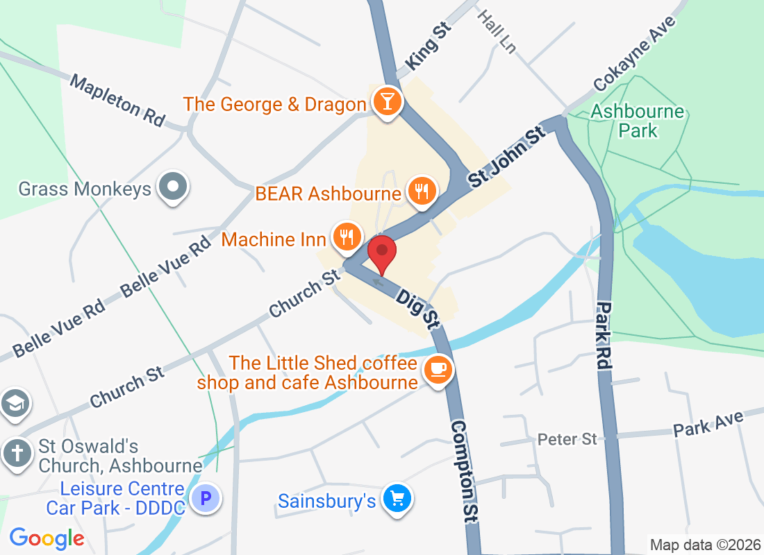 10 Dig St, Ashbourne DE6 1GF, UK