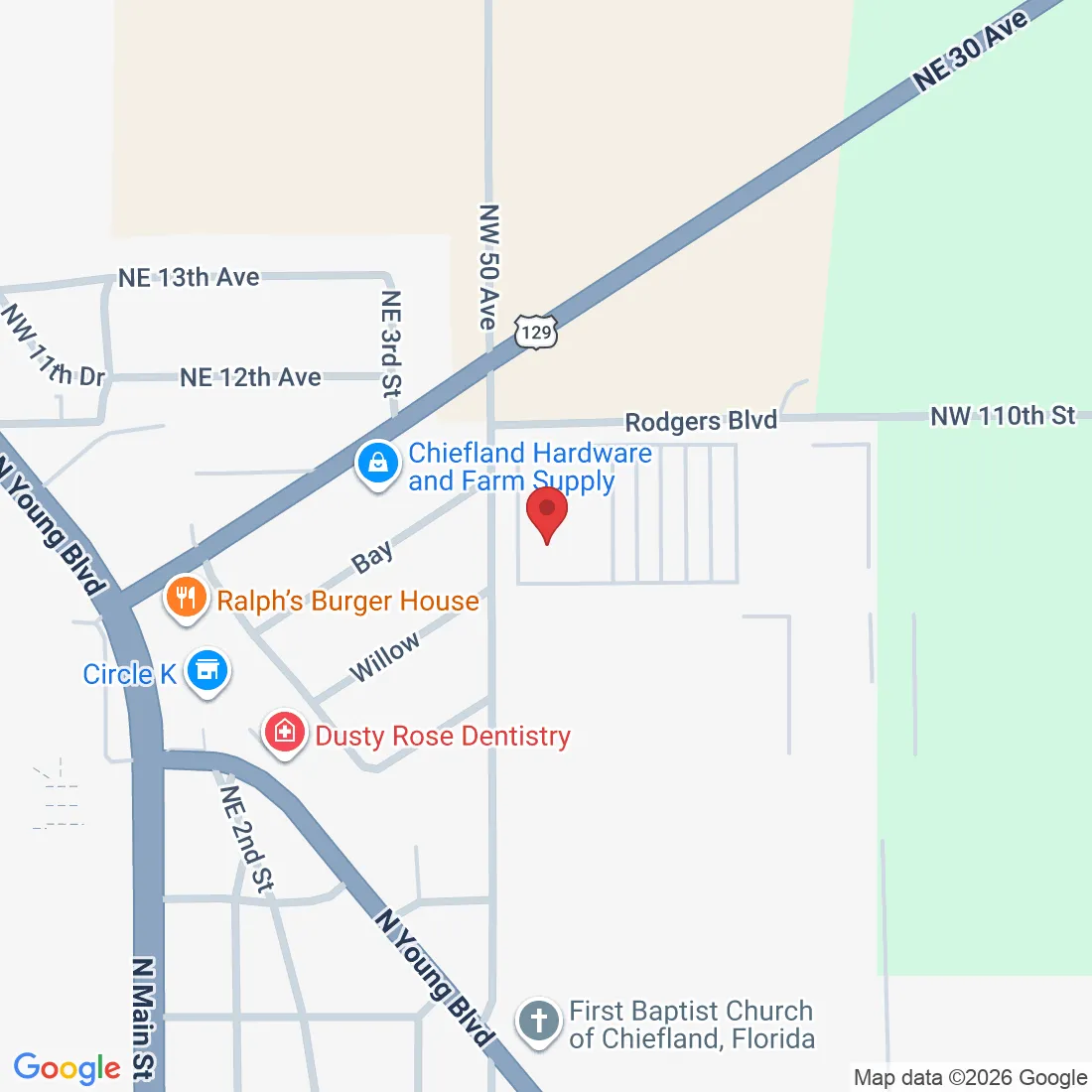 1043 NE 4th St, Chiefland, FL 32626, USA