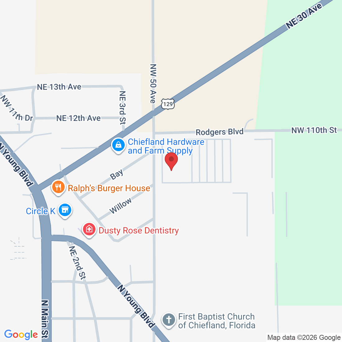 1043 NE 4th St, Chiefland, FL 32626, USA
