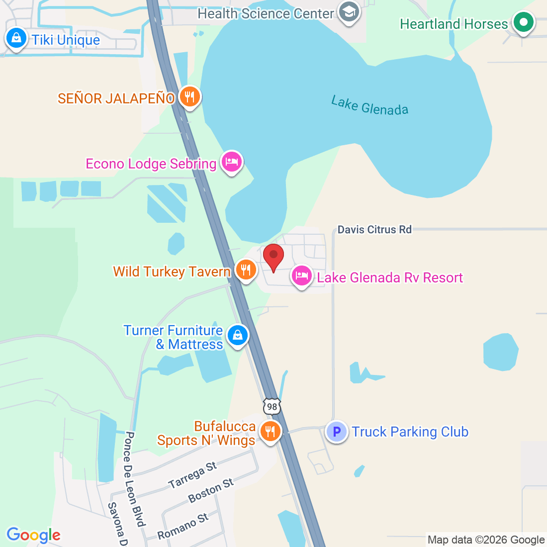 2525 U.S. Hwy 27 S, Avon Park, FL 33825, USA