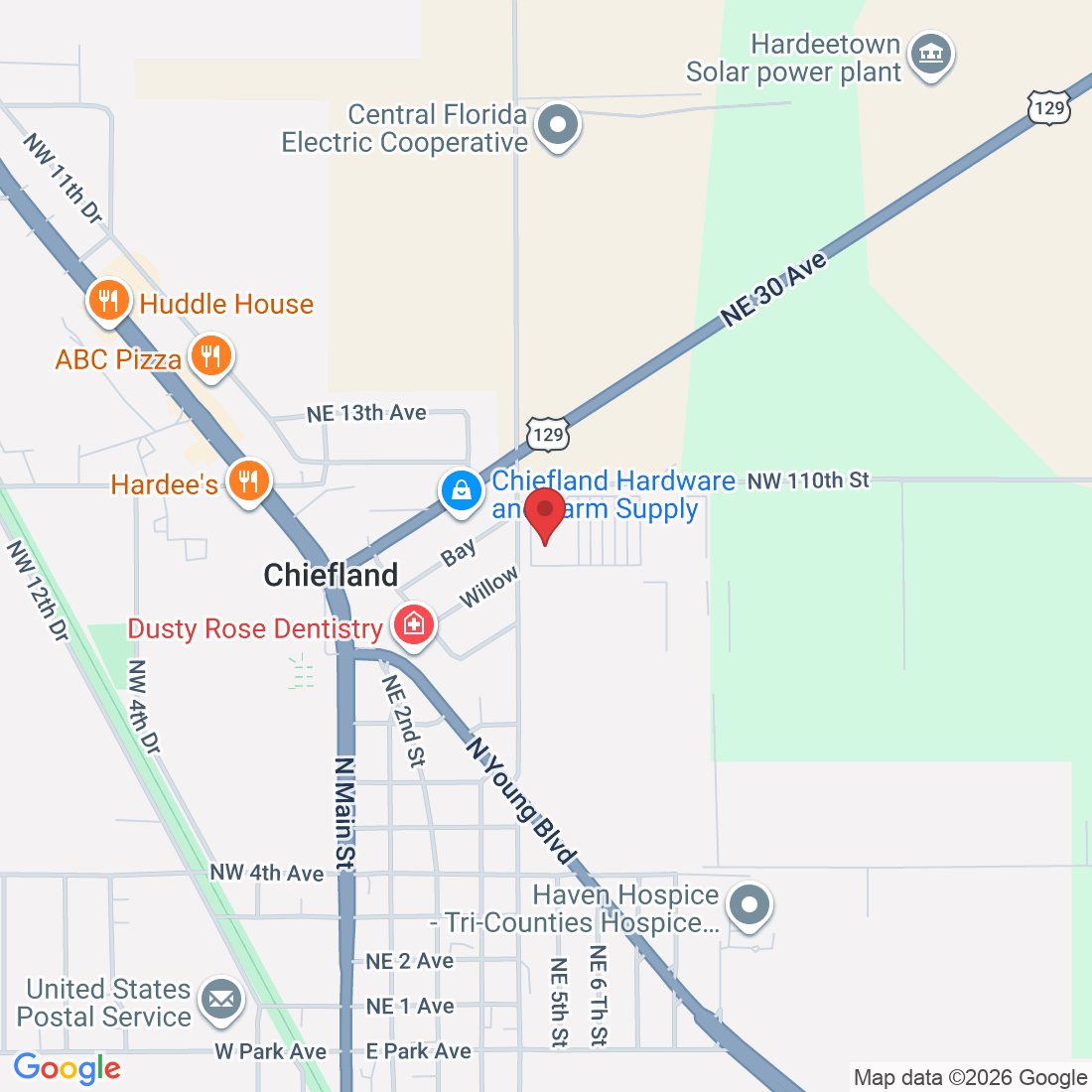 1043 NE 4th St, Chiefland, FL 32626, USA