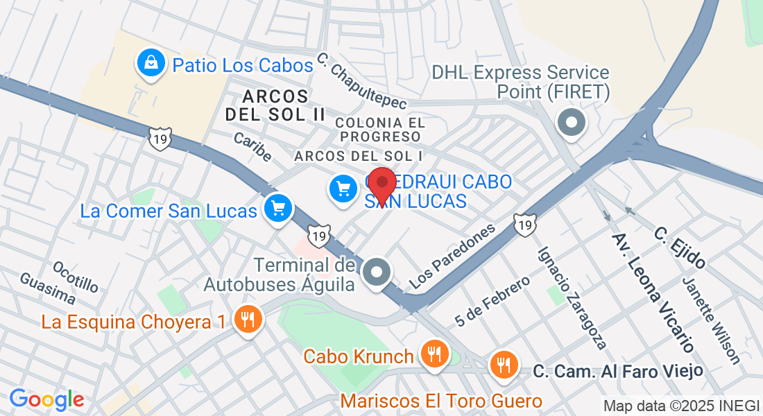 C. San Antonio, Lomas Altas, Colonia El Progreso, 23474 Cabo San Lucas, B.C.S., Mexico