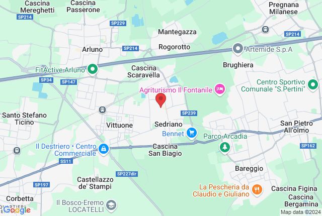 Via Giuseppe Mazzini, 16, 20018 Sedriano MI, Italia