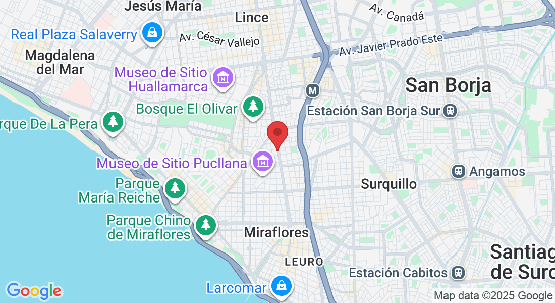 Av. Arequipa 4130, Miraflores 15046, Perú