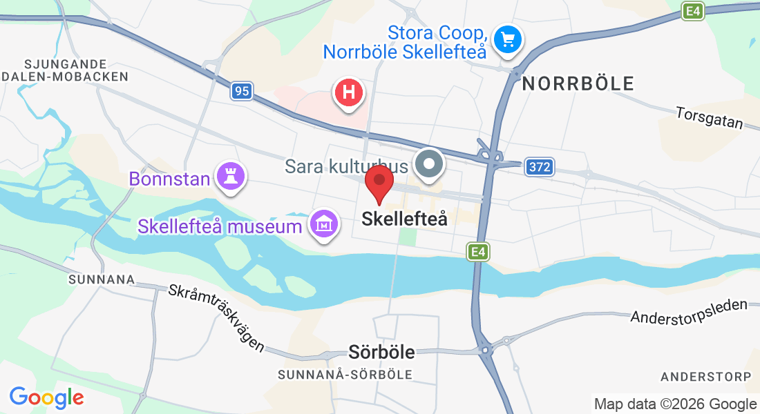 Nygatan 32B, 931 32 Skellefteå, Sweden