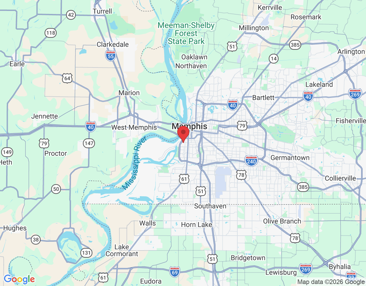 109 W McLemore Ave, Memphis, TN 38106, USA