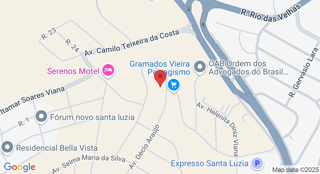 Av. Décio Araújo, 12 - Novo Centro, Santa Luzia - MG, 33031-030, Brasil