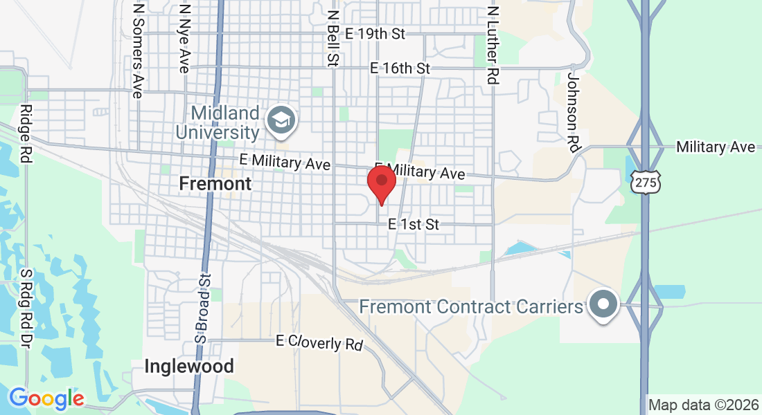 1623 E 3rd St, Fremont, NE 68025, EE. UU.