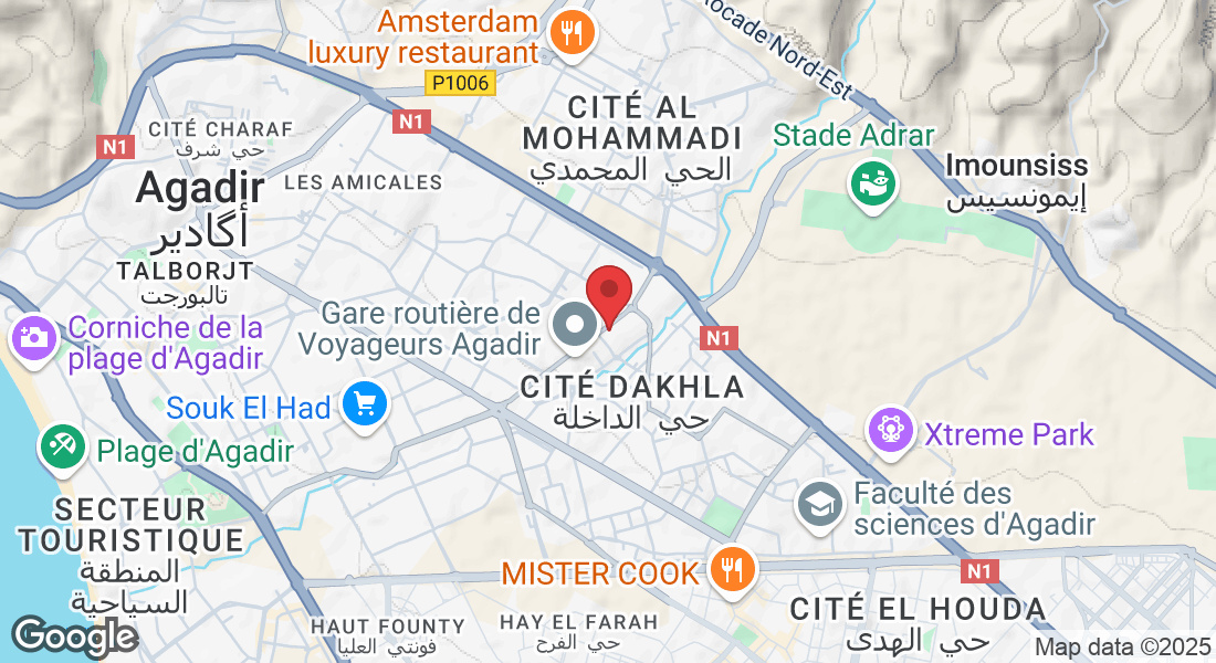 app 1، n°117 Bd Abderrahim Bouabid, أگادير 80000, Maroc