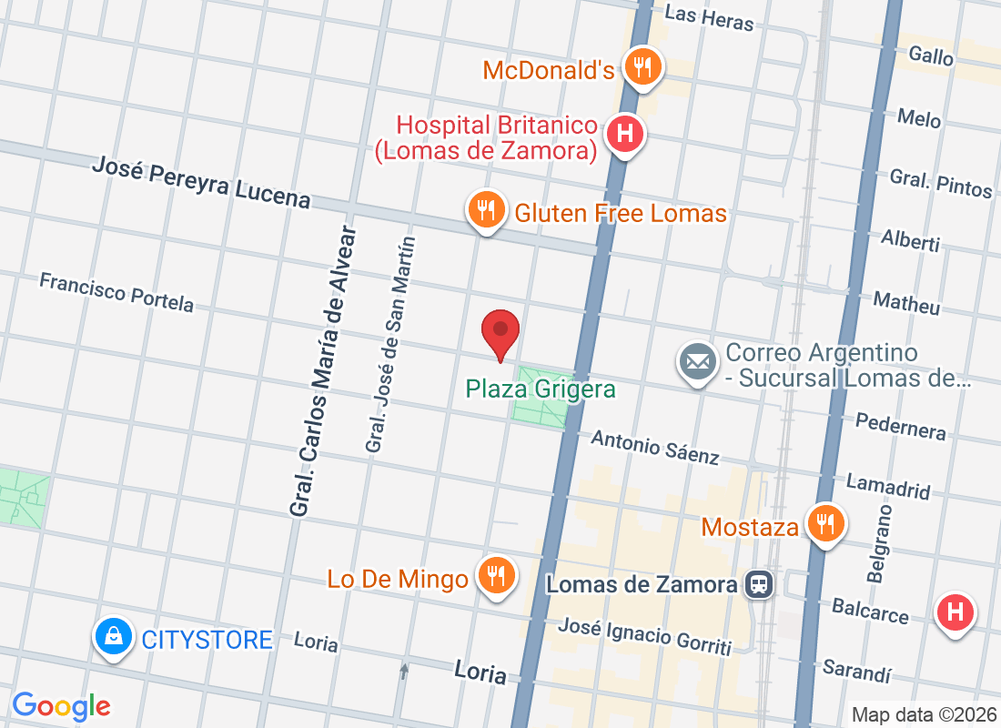 Francisco Portela 534, B1832 Lomas de Zamora, Provincia de Buenos Aires, Argentina