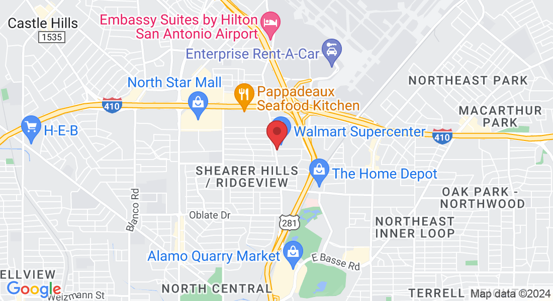 8318 Jones Maltsberger Rd suite 109, San Antonio, TX 78216, USA