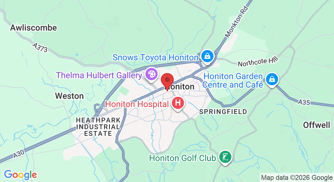 1A King St, Honiton EX14 1AB, UK