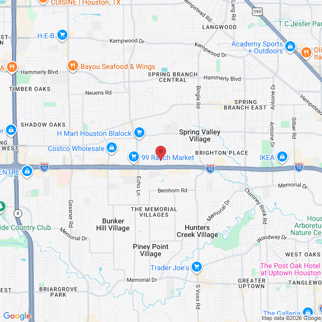1012 Campbell Rd, Houston, TX 77055, USA