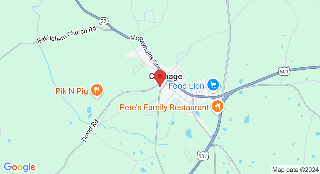 302 S McNeill St, Carthage, NC 28327, USA