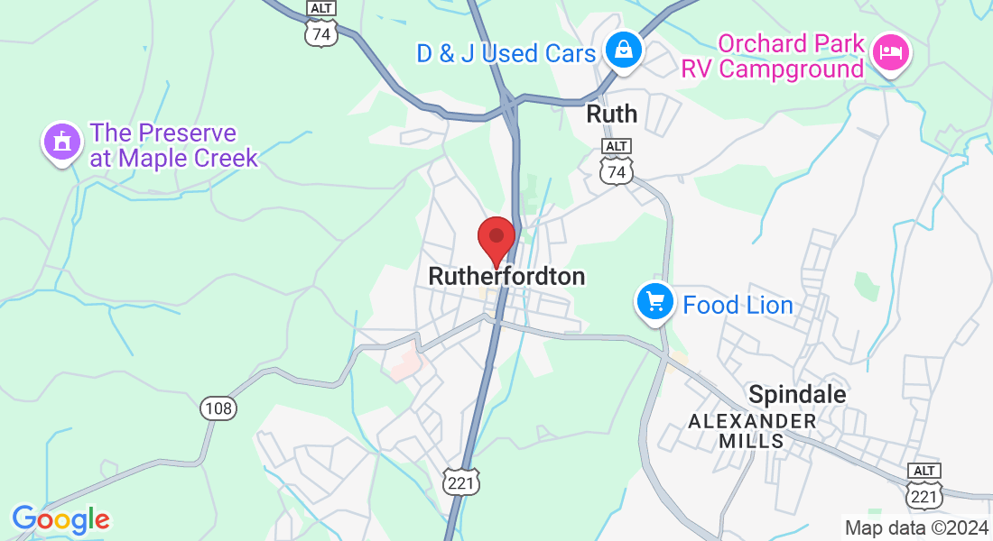 198 N Washington St, Rutherfordton, NC 28139, USA