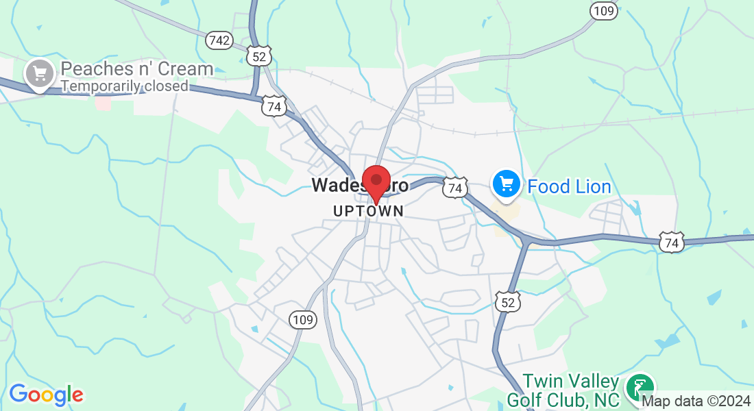 119 N Washington St, Wadesboro, NC 28170, USA