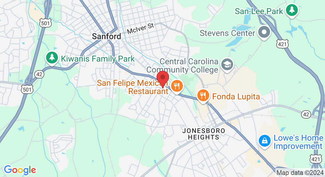1401 Elm St, Sanford, NC 27330, USA