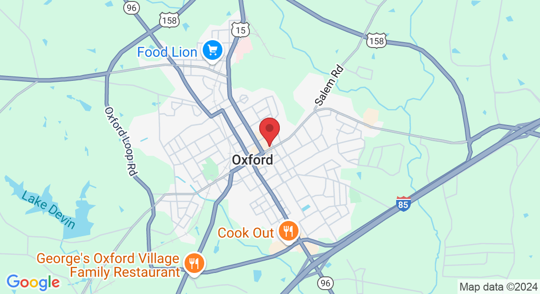 143 Williamsboro St, Oxford, NC 27565, USA