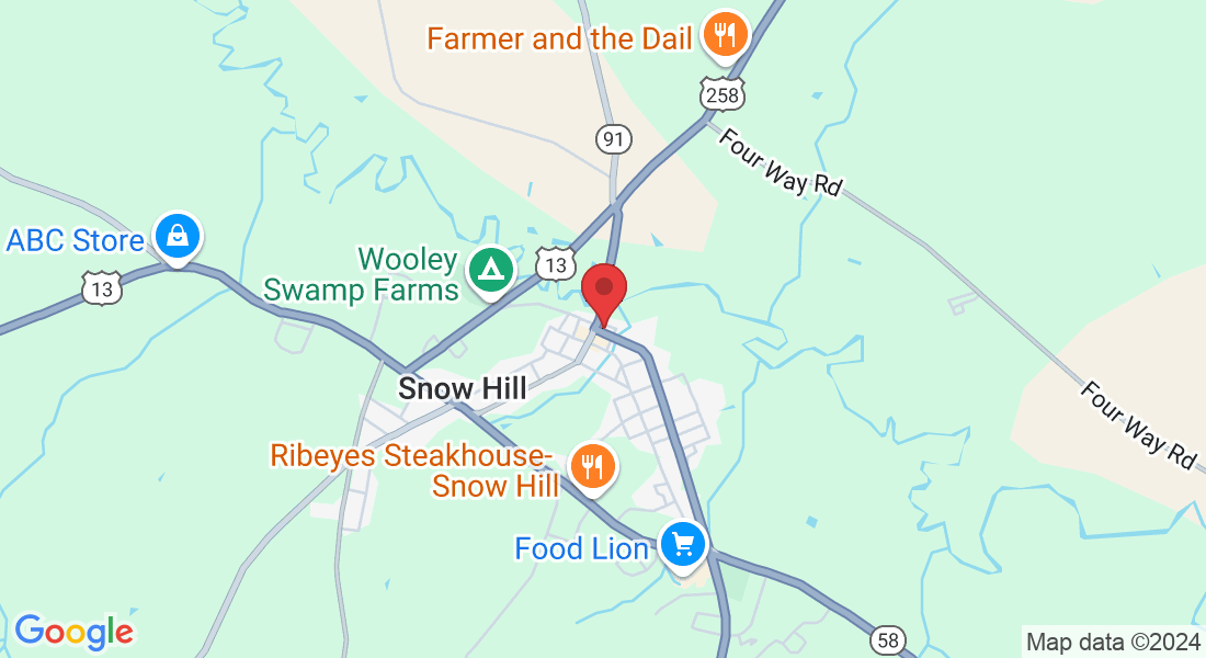 301 N Greene St, Snow Hill, NC 28580, USA