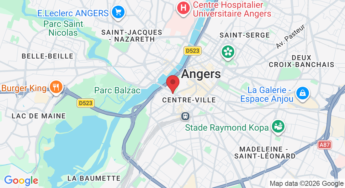 résidence du Roy René, 2B Pl. de l'Académie, 49100 Angers, France