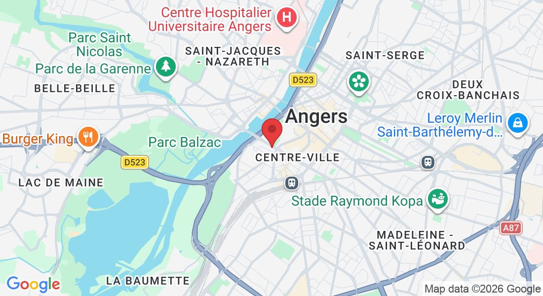 résidence du Roy René, 2B Pl. de l'Académie, 49100 Angers, France