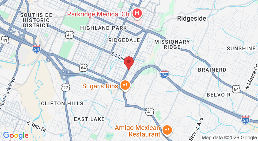 1622 Dodds Ave, Chattanooga, TN 37404, EE. UU.