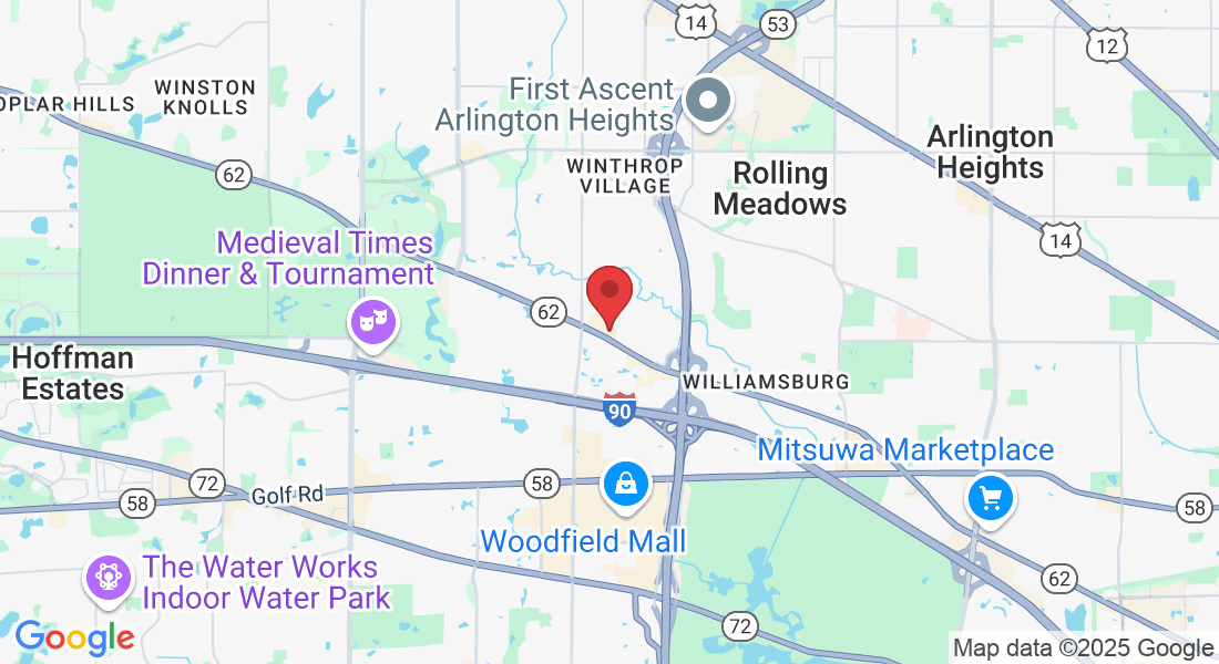 1608 E Algonquin Rd, Schaumburg, IL 60173, USA