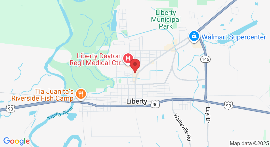 1021 Main St suite 105, Liberty, TX 77575, USA