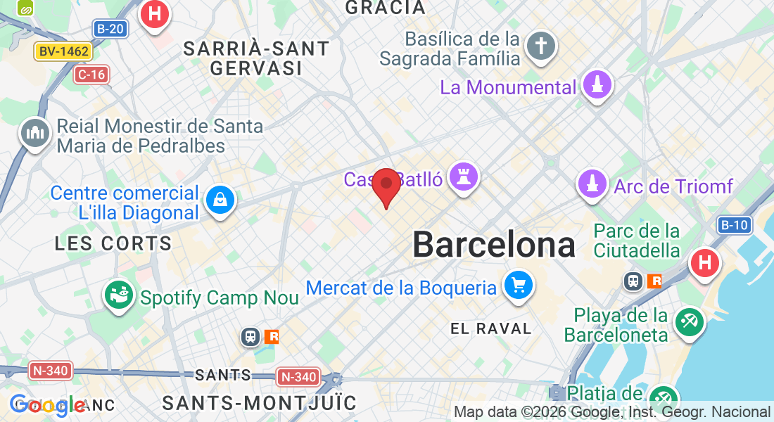 Carrer de Provença, 171, Eixample, 08036 Barcelona, Spain