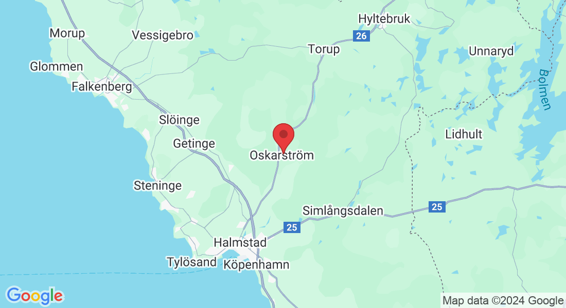 Allégatan 1, 313 32 Oskarström, Sverige