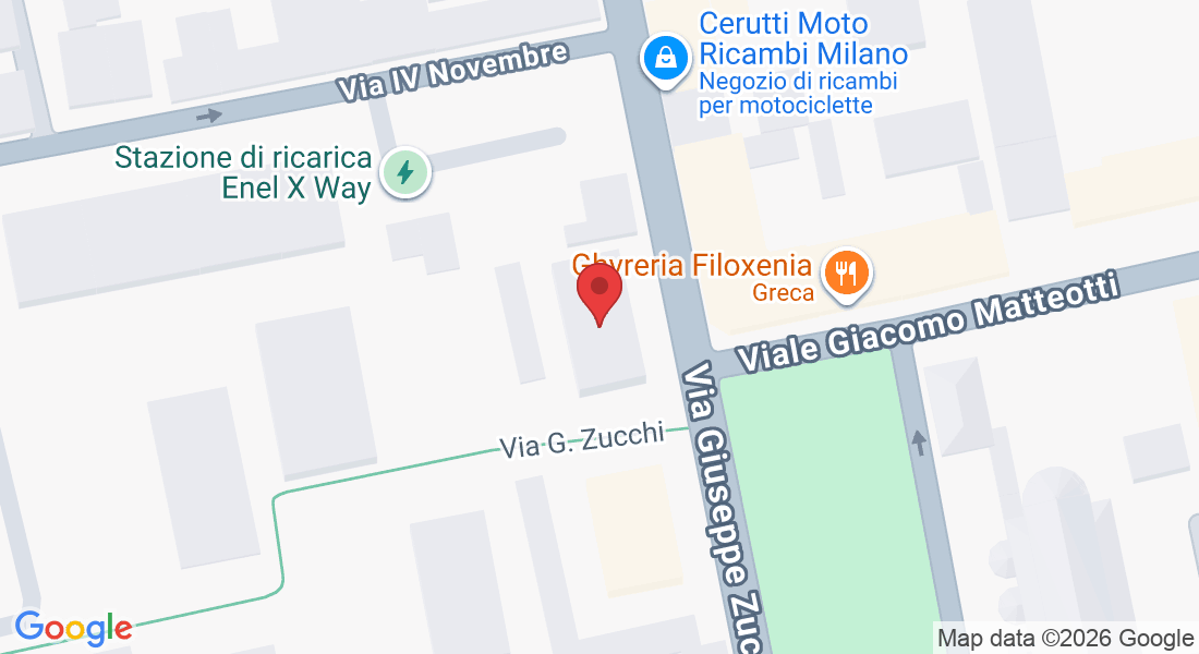 Via Giuseppe Zucchi, 9, 20095 Cusano Milanino MI, Italia