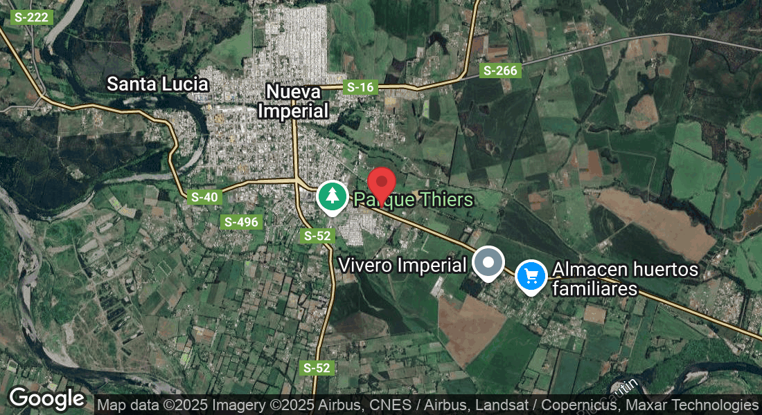 63X7+HJ, Nueva Imperial, Araucanía, Chile
