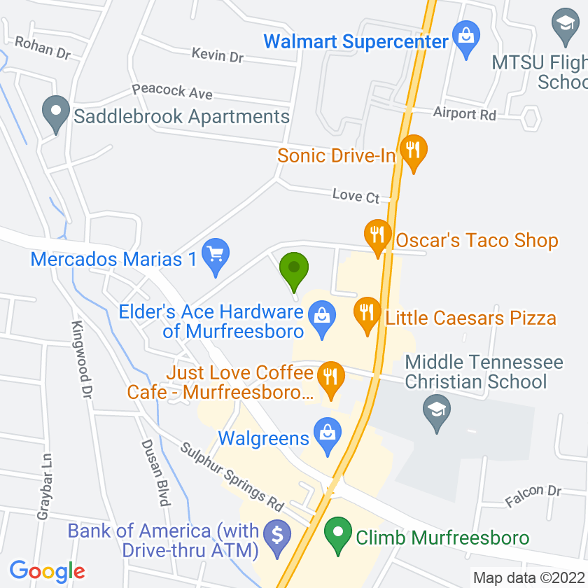 1826 Ward Dr suite 203, Murfreesboro, TN 37129, USA