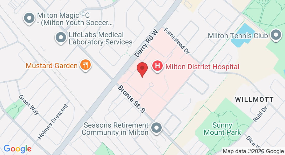 725 Bronte St. S, Milton, ON L9T 9K1, Canada