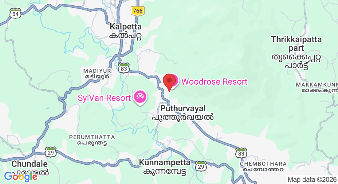 Meppadi Rd, behind piobhavan, P O, Puthurvayal, Kalpetta, Kerala 673577, India
