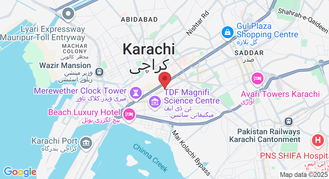 Arkay Square Extension Main Building, Main Shahrah-e-Liaquat, Seari Quarters, Karachi, 75650, Pakistan