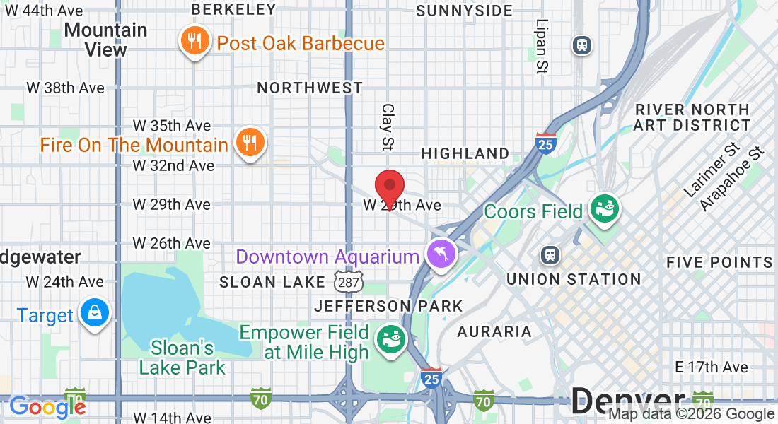 2855 Speer Blvd, Denver, CO 80211, USA