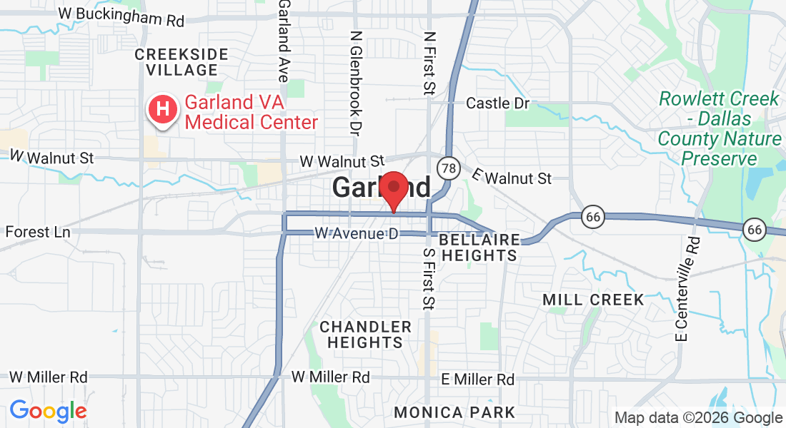 309 W Avenue B, Garland, TX 75040, USA