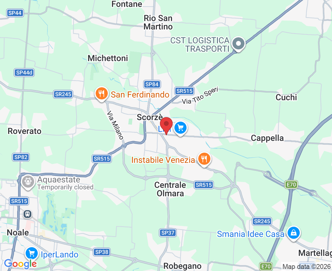 Via Moglianese Scorzè, 4, 30037 Scorzè VE, Italy