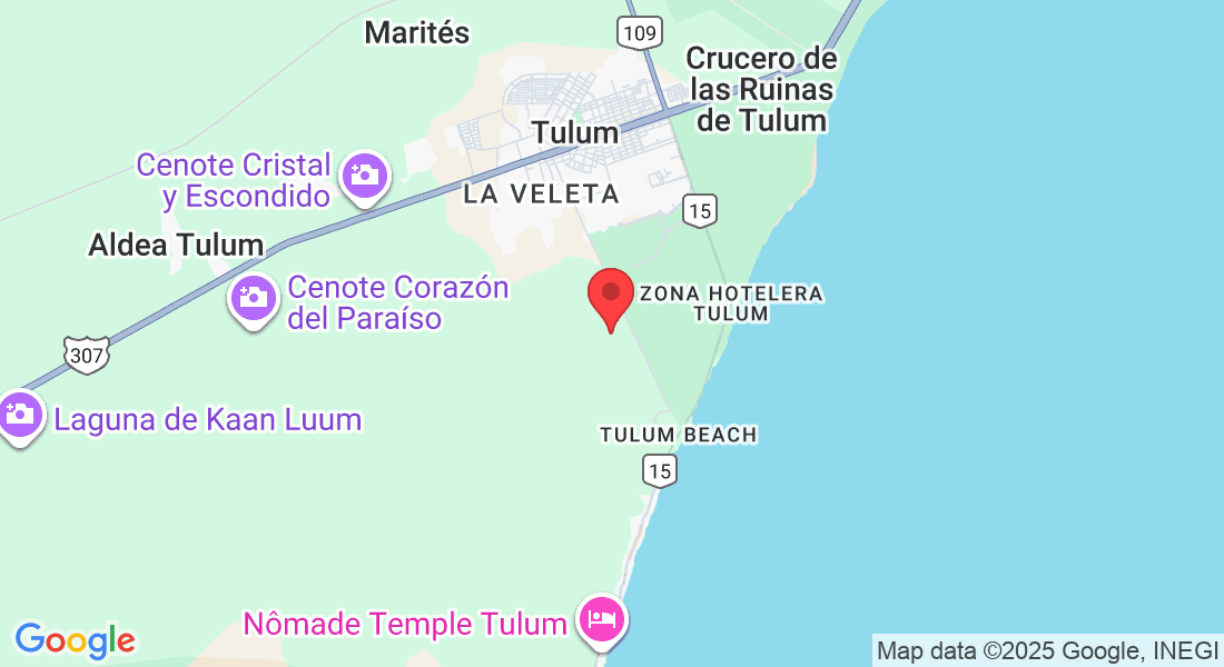 C. 37 Pte. Supermanzana 15 Manzana 293, 77765 Tulum, Q.R., Mexico