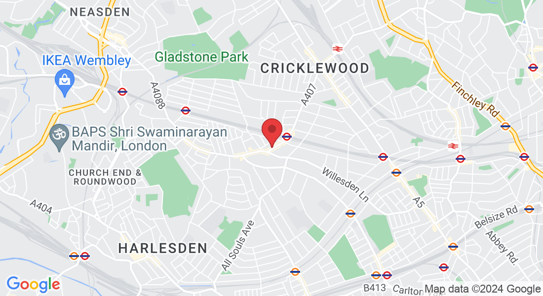 9 Walm Ln, London NW2 5SJ, UK
