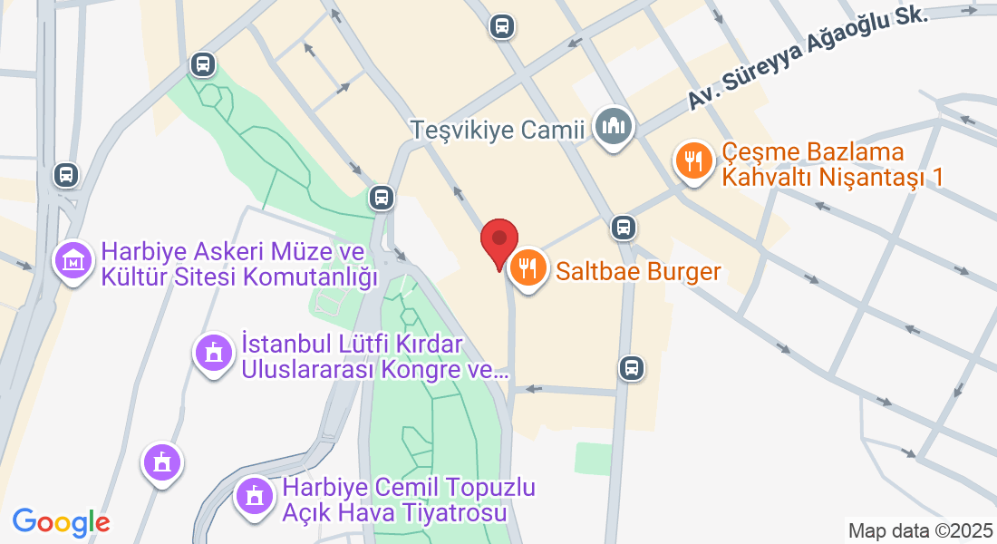 Harbiye, Abdi İpekçi Cd. No:42, 34367 Şişli/İstanbul, Türkiye