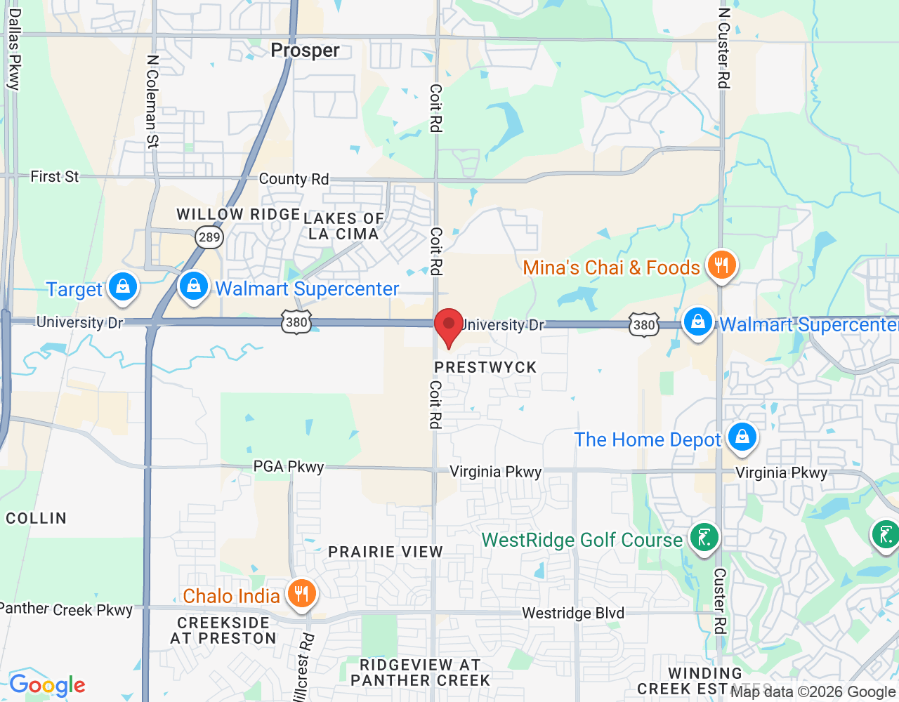 1400 N Coit Rd, McKinney, TX 75071, USA