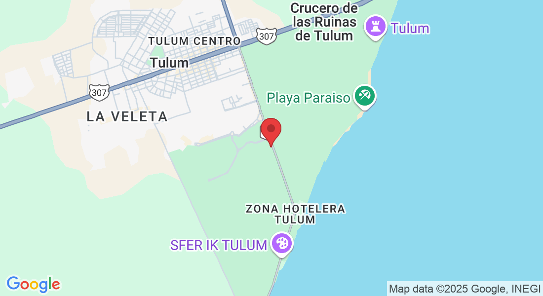 5HX2+2X, 77765 Tulum, Q.R., México