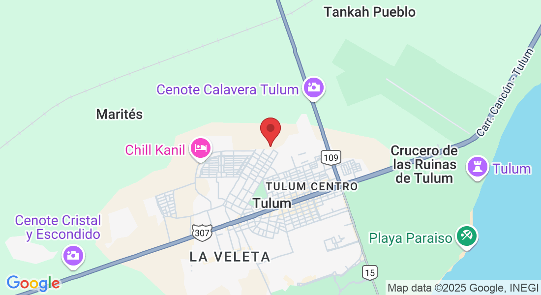 C. Palma, 77760 Tulum, Q.R., México
