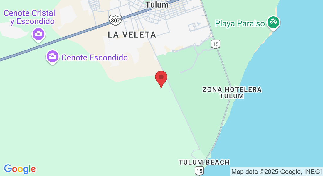 6 Sur y 4 Sur, C. 29 Pte. Supermanzana 15 Manzana 215 entre Calles, 77765 Q.R., México