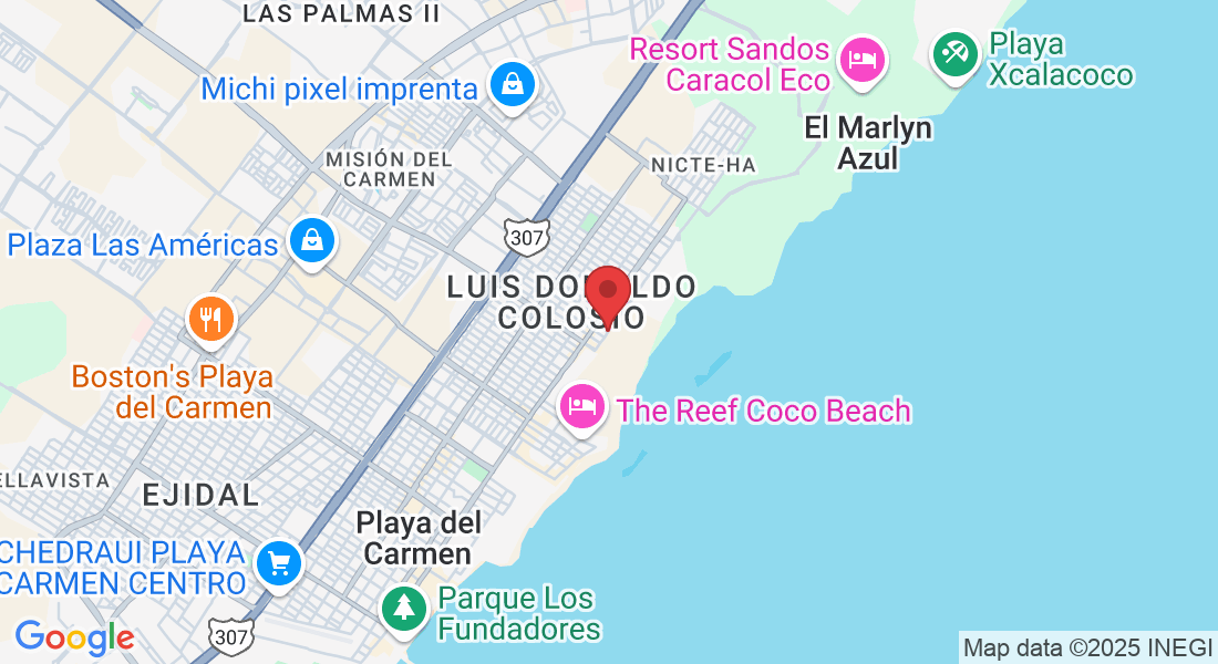 Calle78, 5 Av. Nte. esquina, Luis Donaldo Colosio, 77728 Playa del Carmen, Q.R., México