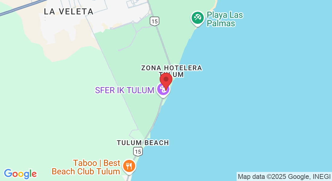 Carr. Tulum-Boca Paila Km 4.5, Tulum Beach, Zona Costera, 77780 Tulum, Q.R., México