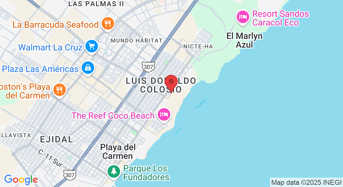 Calle78, 5 Av. Nte. esquina, Luis Donaldo Colosio, 77728 Playa del Carmen, Q.R., México